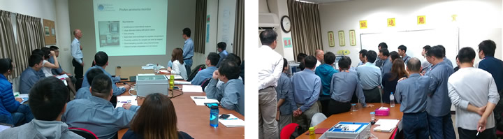 PPM visits Atlas in Taiwan to provide training to new staff