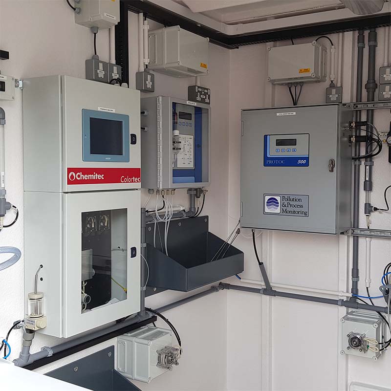 A-ThermoFisher Analyser Kiosk 2018 Bespoke Water Quality Instruments